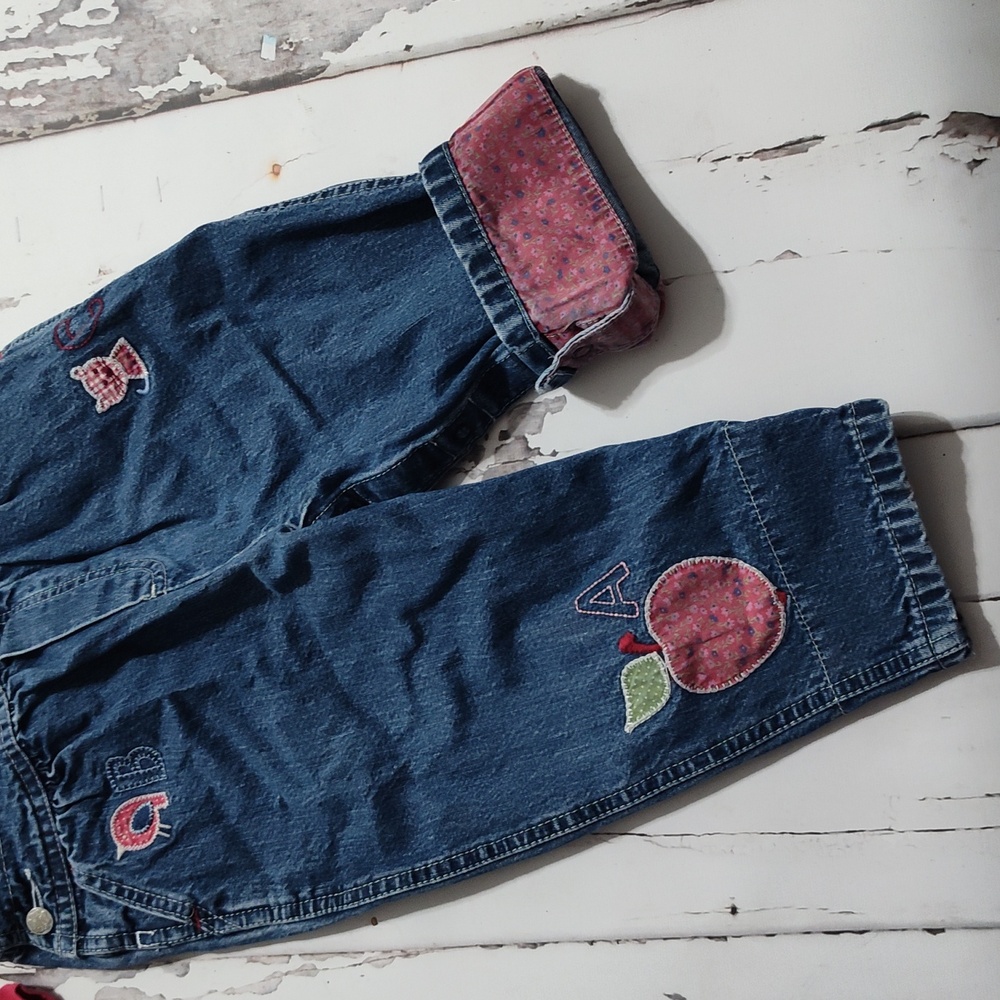 Vintage Y2K OshKosh B'gosh A B C Overalls 18m - Picture 3 of 15
